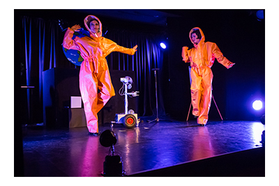 Premiere von ALLES AUSSER IRDISCH am 23.11.2014 im Berliner O-Ton Theater