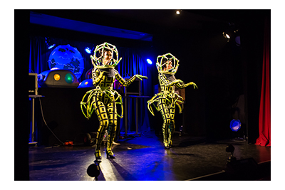 Premiere von ALLES AUSSER IRDISCH am 23.11.2014 im Berliner O-Ton Theater